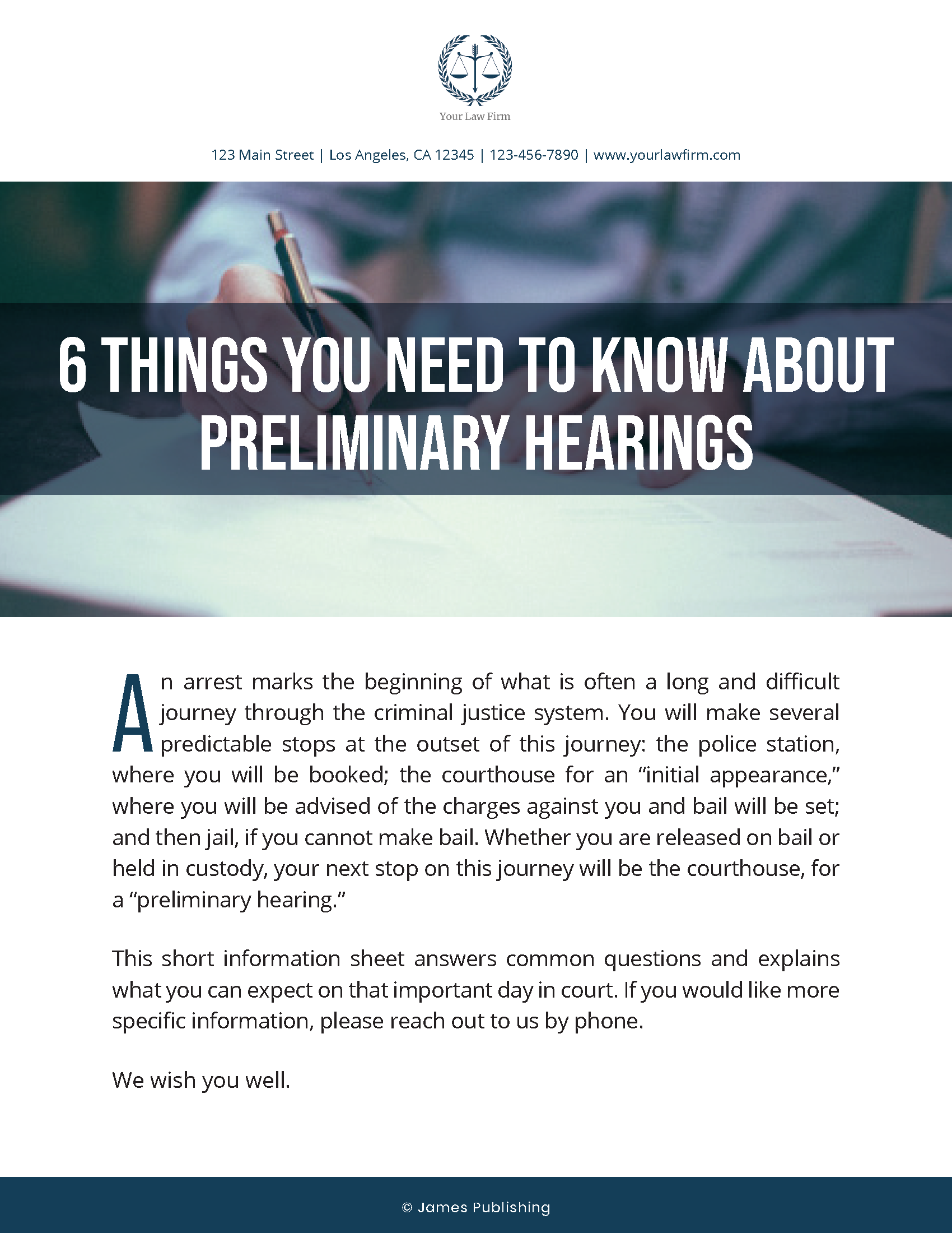 CRIM-08 6 Things You Need to Know About Preliminary Hearings