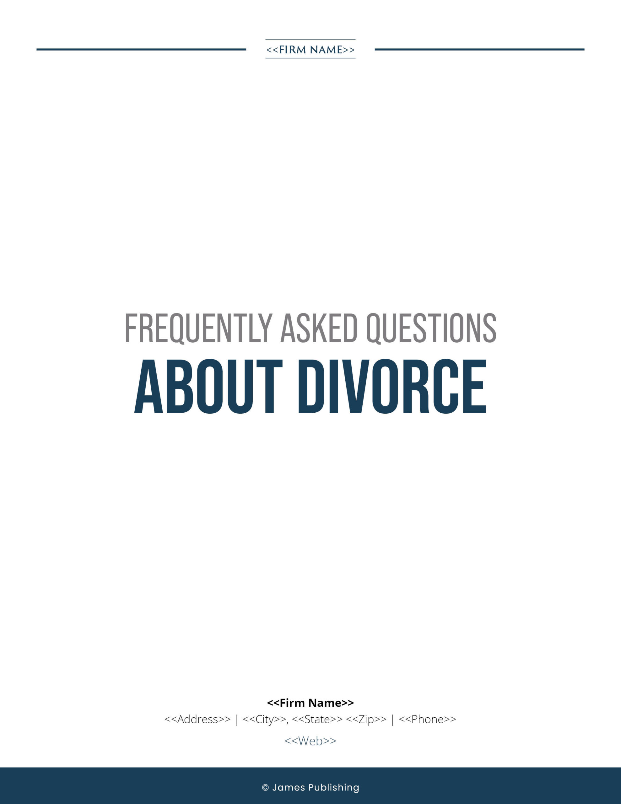 FAM-02 FAQs About Divorce