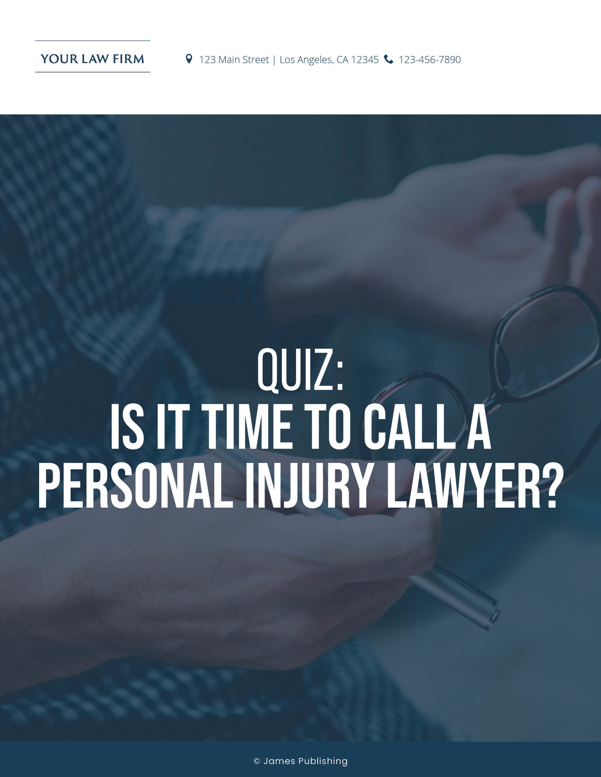 PI-19 Quiz - Is It Time to Call a Personal Injury Lawyer