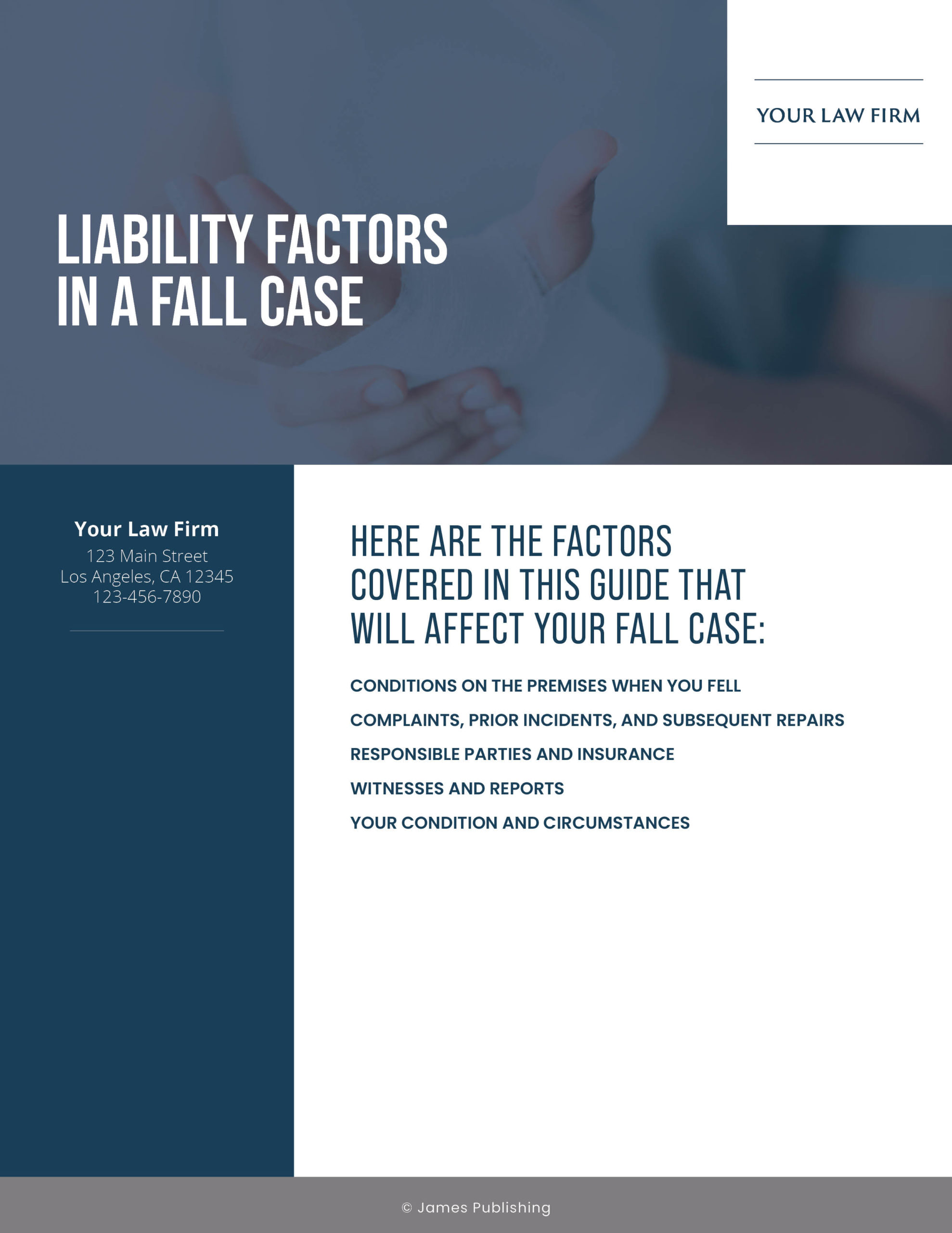 PI-20 Liability Factors in a Fall Case