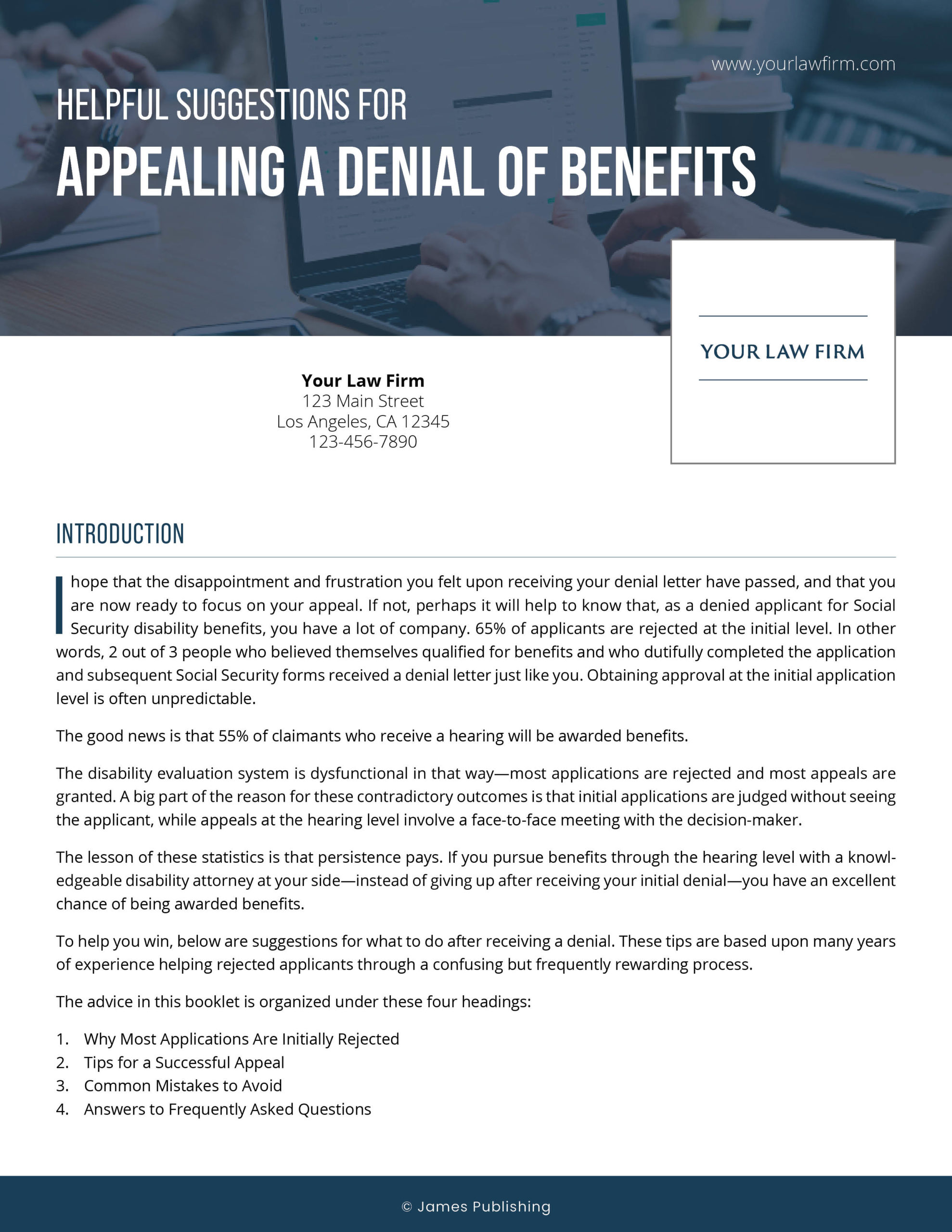 SSD-09 Helpful Suggestions for Appealing a Denial of Benefits